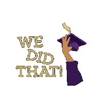 Graduation Alumni Sticker by James Madison University