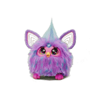 HasbroFurby furby freeyourinnerfurby furbyisback purplefurby Sticker