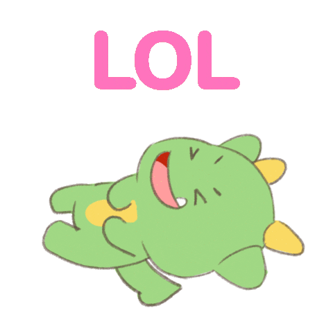 Happy Laugh Sticker by PlayDappTown