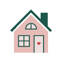 marianebarcelos love house casa decorate Sticker