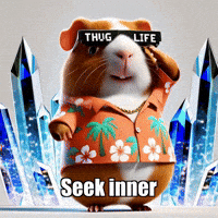 Wisdom Crystals GIF by Guinea Gambino