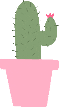 MadebyLilli pink green yellow orange Sticker