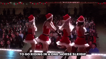 mean girls to go riding in a one horse sleigh GIF