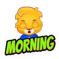 Good Morning Love Sticker by Lucas and Friends by RV AppStudios