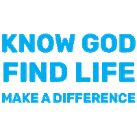 Make A Difference Know God Sticker by Shoreline Church