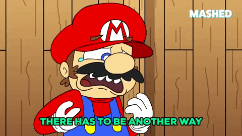 Super Mario Please GIF by Mashed