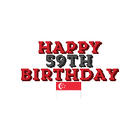 Happy Birthday Singapore Sticker by Royce Dental
