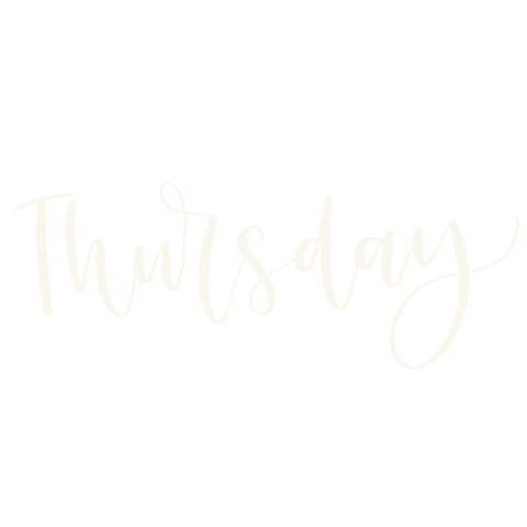Days Thursday Sticker