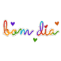 Good Morning Rainbow Sticker