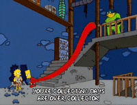 happy bart simpson GIF