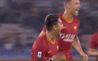 Excited Italian GIF by AS Roma