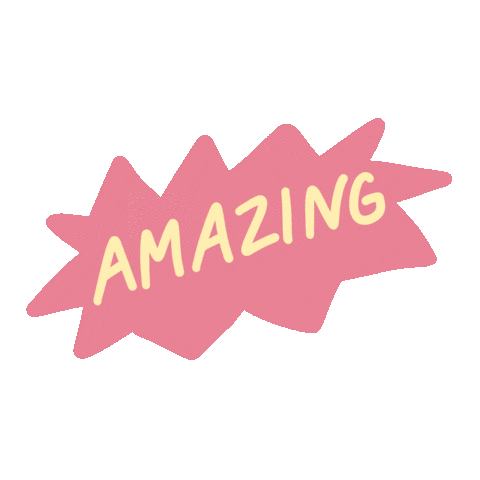 Pink Wow Sticker