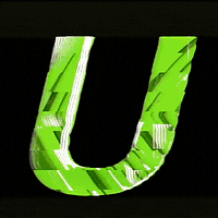 Glitch Alphabet GIF by #BASILIO