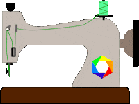 patchworkgilde sewing patchwork naehen gilde Sticker