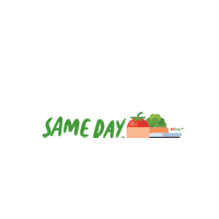alldaysupermarket delivery allday same day delivery allday supermarket Sticker