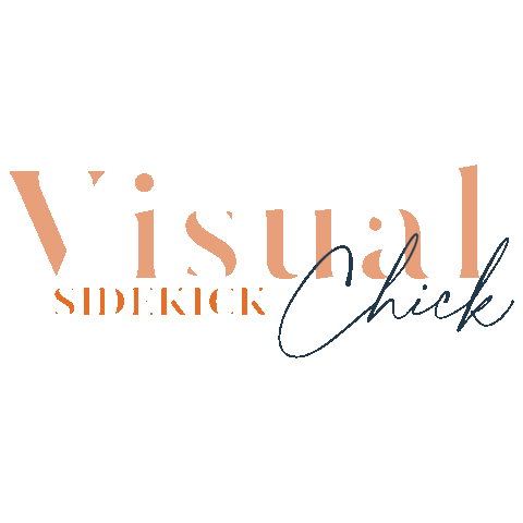 Logo Sticker by Visual Sidekickchick