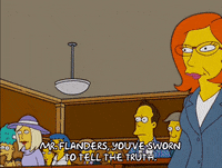 Angry Season 17 GIF by The Simpsons