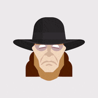The Undertaker Art GIF