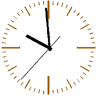 clock Sticker