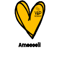 vipresinasepoxi coracao vip amei artesanato Sticker