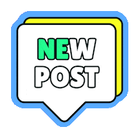 New Post Sticker