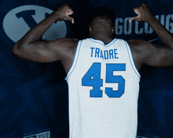 Byu Basketball Sport GIF by BYU Cougars