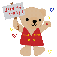 Heartbear Sticker by Heartware Network