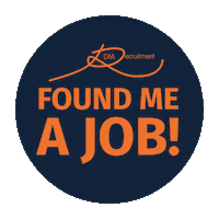 New Job Work Sticker by dmrecruitment