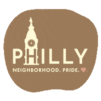 becausephillyislove love pride philly northphilly Sticker