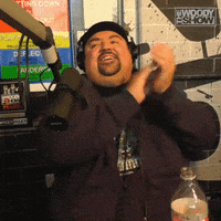 TheWoodyShow happy comedy clap clapping GIF