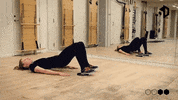 working out at home GIF