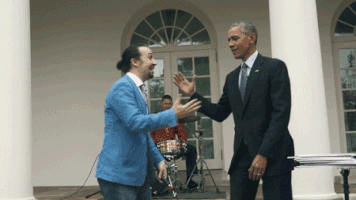 lin manuel miranda potus GIF by Obama