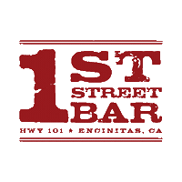 1stStreetbar encinitas 1ststreet 1ststreetbar Sticker