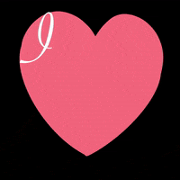 tasakovaaart love happy heart pink GIF