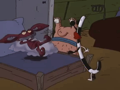 aaahh real monsters nicksplat GIF