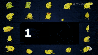 Animated Cartoon Frogs Emoji
