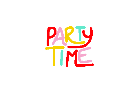 party thank you Sticker by Muchable