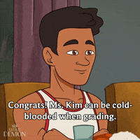 Bad Teacher Congrats GIF by LittleDemonFX