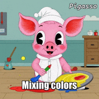 Colors Balance GIF by The Pigasso