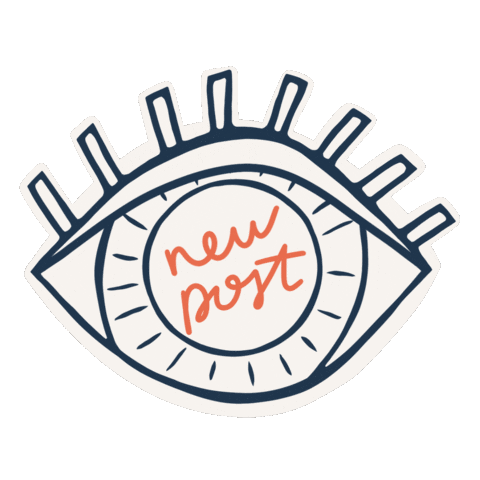 lansingcreative giphyupload new new post eye Sticker