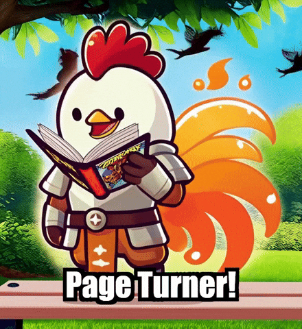 Page Turner Reading GIF by Zorooster