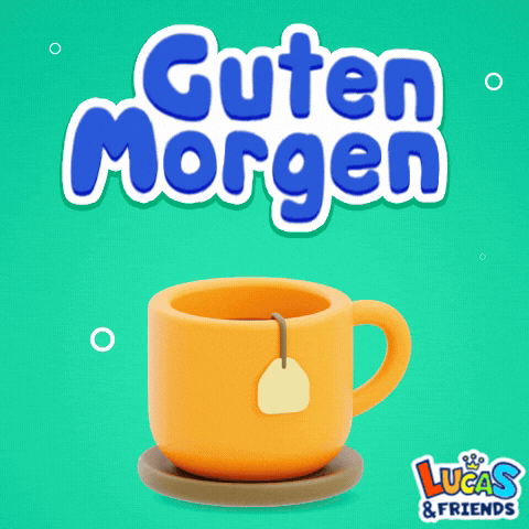 Good Morning Gm GIF by Lucas and Friends by RV AppStudios