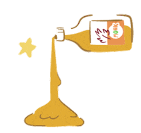 Monk Miel Sticker by The Functional Foods