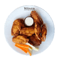 thewismerhouse wings fried chicken chicken wings the wiz Sticker