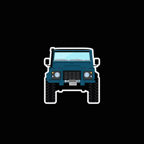 KeyGarage car ok defender landrover GIF