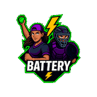 Battery Sticker by Three60 Softball