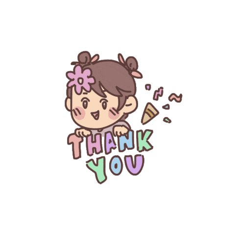 Thanks Sticker