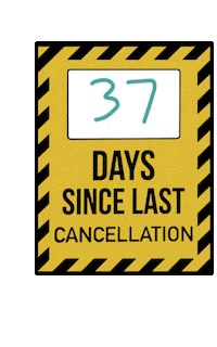 Sign Cancel Sticker by John Crist Comedy