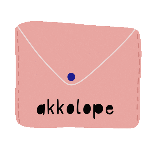 Kuvert Sticker by akkolade.studio