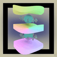 3d rainbow GIF by Karl Jahnke